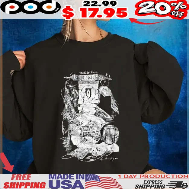 The Elder Scrolls Oblivion T Shirt The Elder Scrolls Oblivion T Shirt