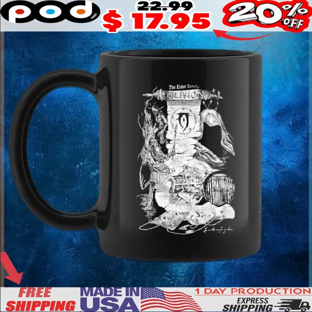 The Elder Scrolls Oblivion T Shirt The Elder Scrolls Oblivion T Shirt