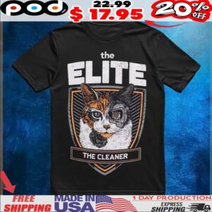 The Elite The Cleaner Kenny Omega Cat Wrestling Shirt