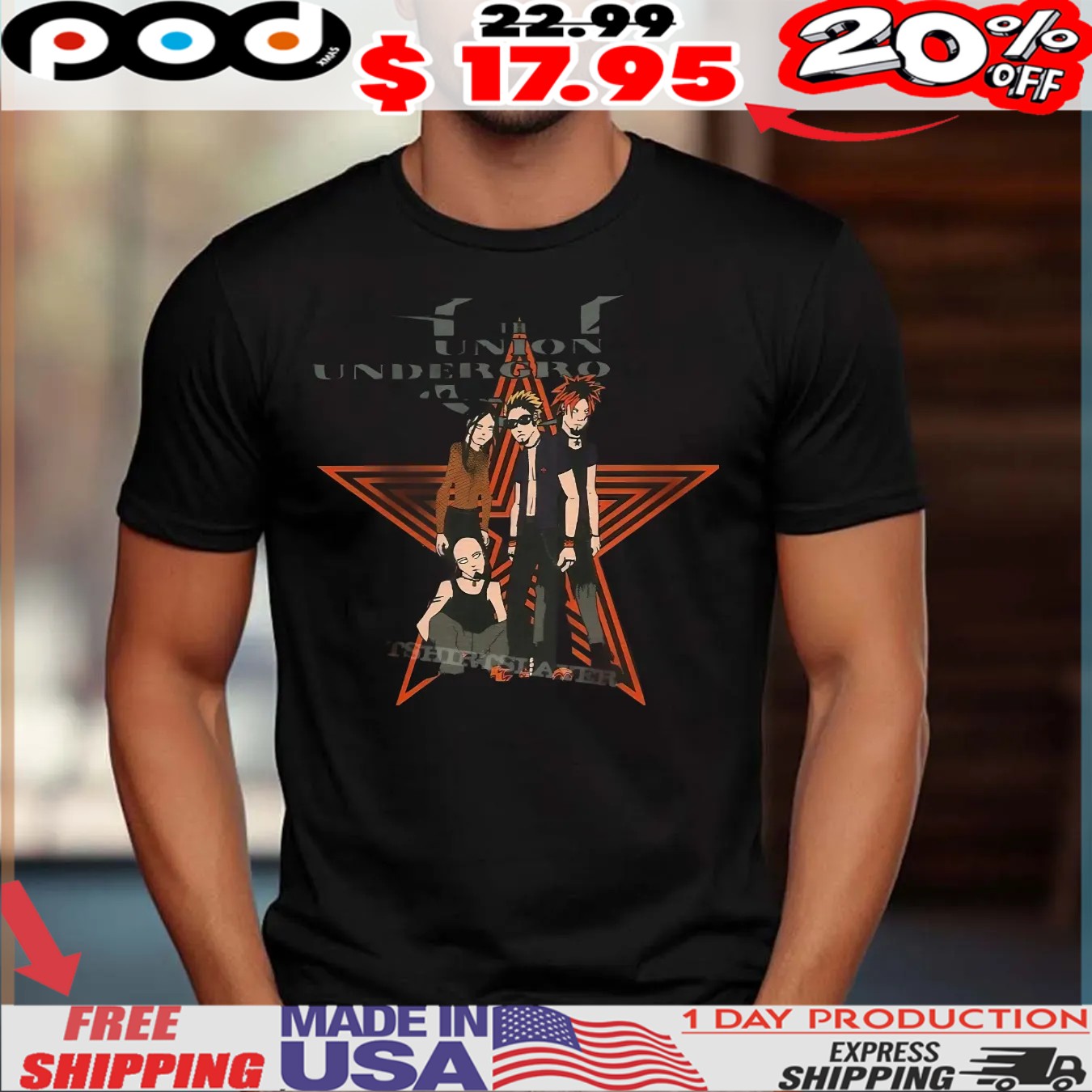 The Union Underground Victimas Del Dr Cerebro Shirt The Union Underground Victimas Del Dr Cerebro Shirt