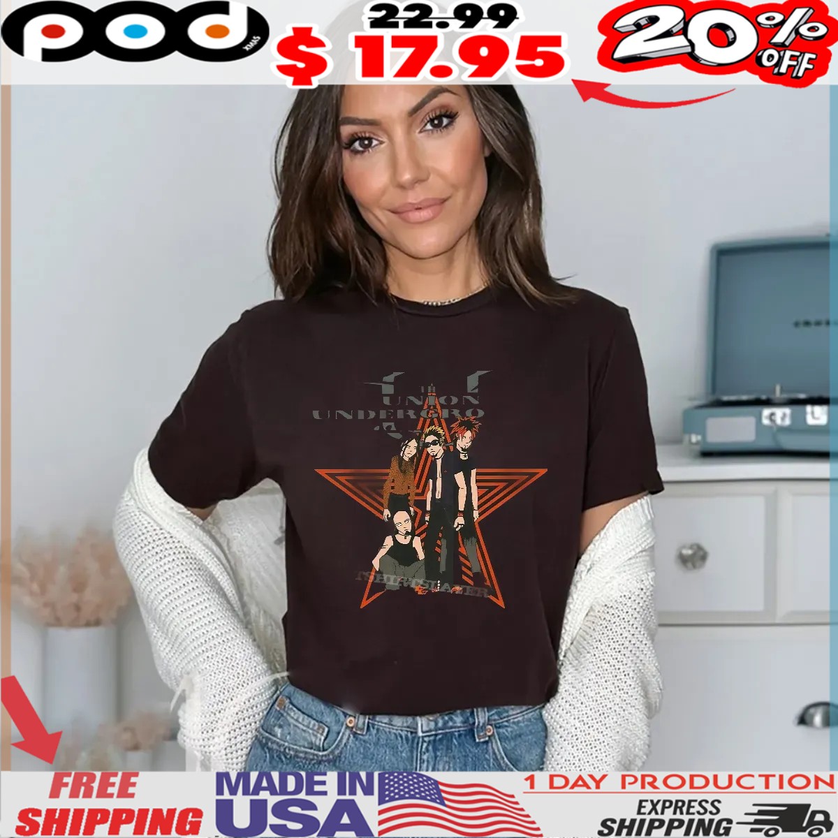 The Union Underground Victimas Del Dr Cerebro Shirt The Union Underground Victimas Del Dr Cerebro Shirt