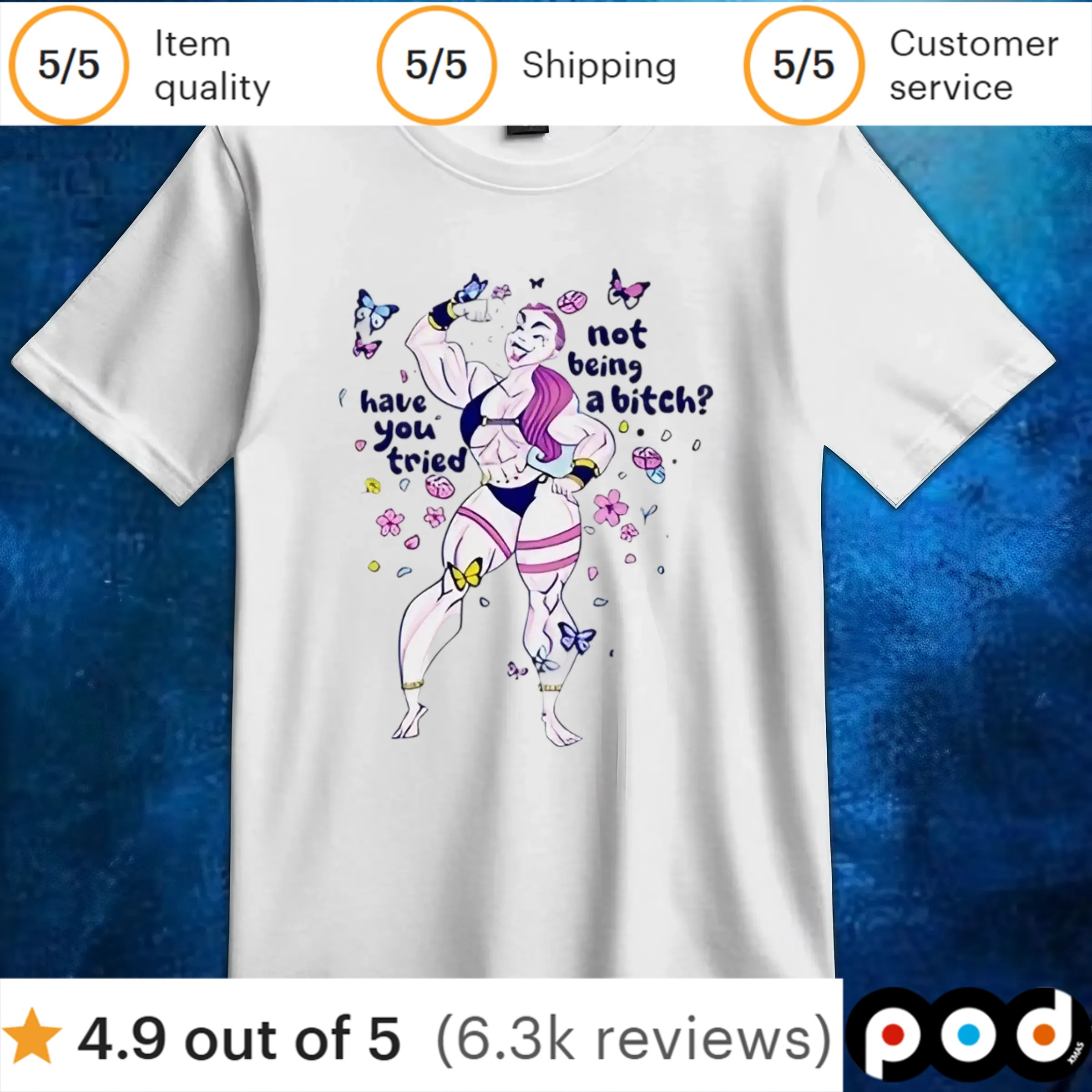 The Warrior have you tried not being a bitch t shirt