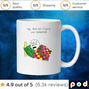 The post-nut clarity was horrifying t shirt