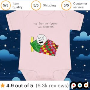 The post-nut clarity was horrifying t shirt