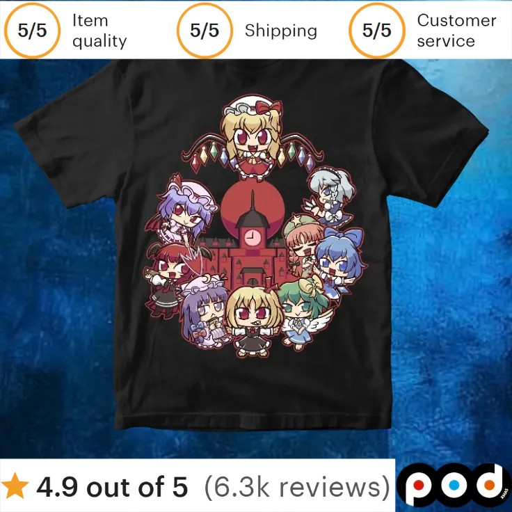 TouhouFest 2025 table in the Artist Alley T Shirt TouhouFest 2025 table in the Artist Alley T Shirt