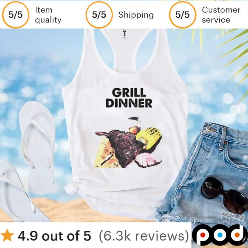 Beefsteak grill dinner t shirt