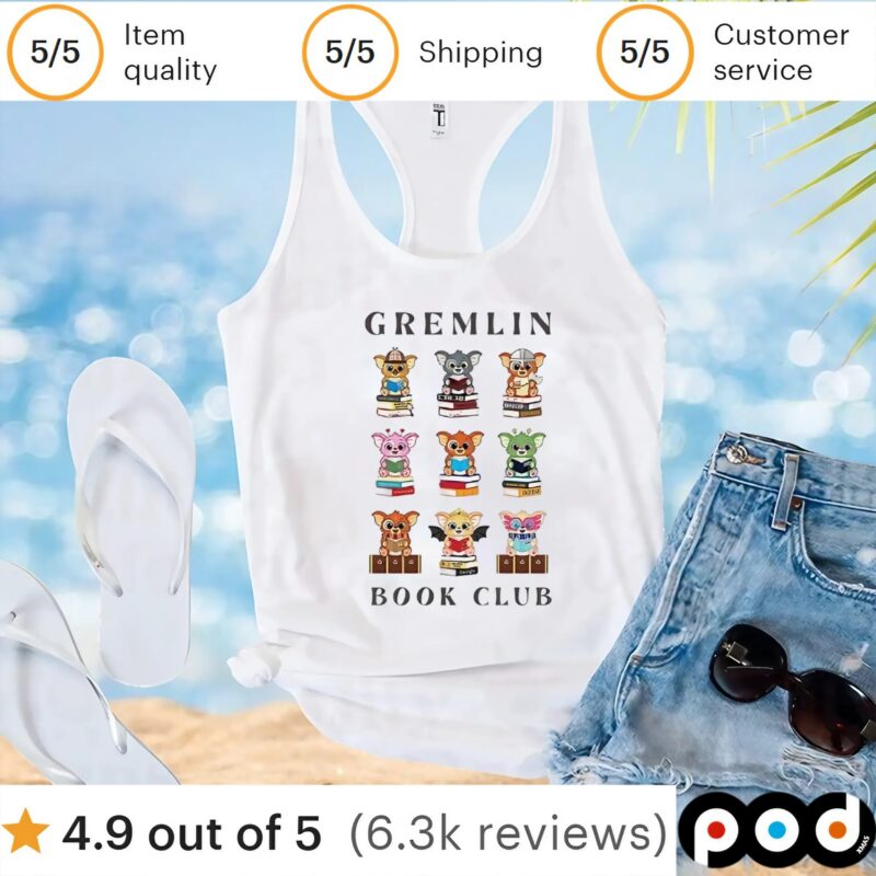 Gremlin Book Club t shirt