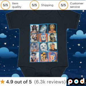 Vintage Lucha Libre Masked Wrestlers Arena Coliseo T Shirt