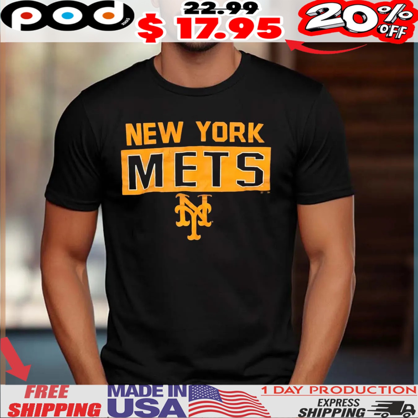 Vintage New York Mets Logo 2025 Shirt