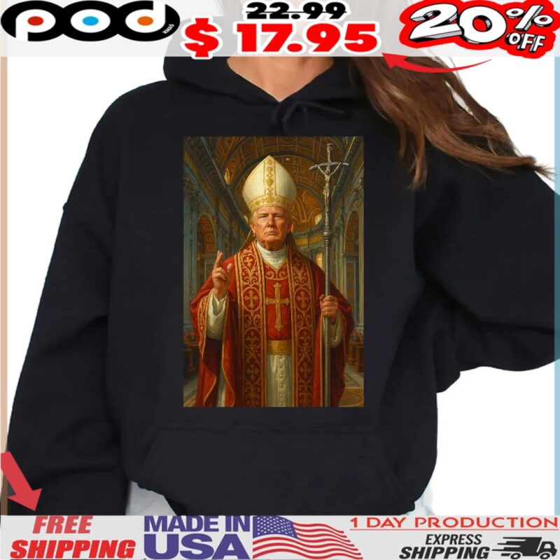 Pope Trump Artwork Shirt