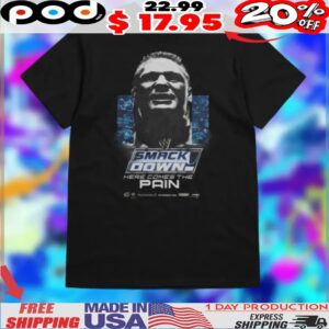 WWE SmackDown! Here Comes the Pain shirt