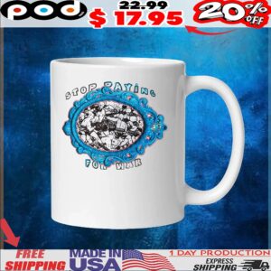 Warrior Warning Stop Pray For War T Shirt