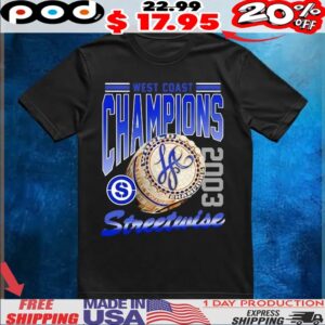 West Coast Champions Streetwise 2003 Shirt