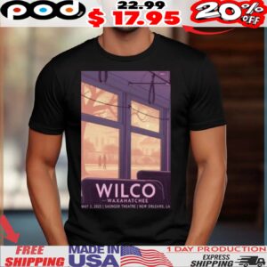 Wilco + Waxahatchee Tour New Orleans 05-03-2025 Shirt
