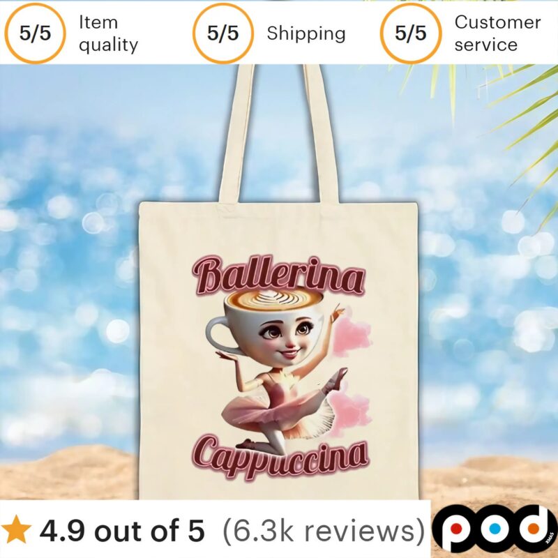 Ballerina Cappuccina t shirt
