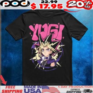 Yu-Gi-Oh! Yugi Portrait Puff Print Shirt