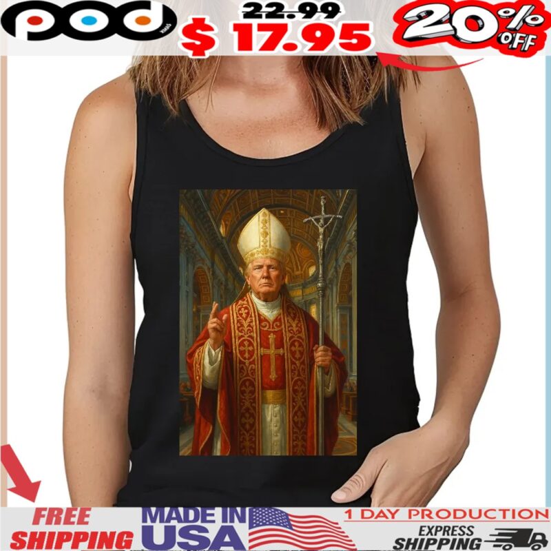 Pope Trump Artwork Shirt