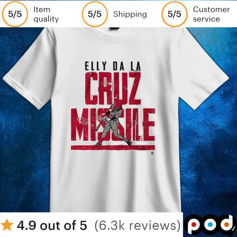Elly De La Cruz Missile off the Bat T Shirt
