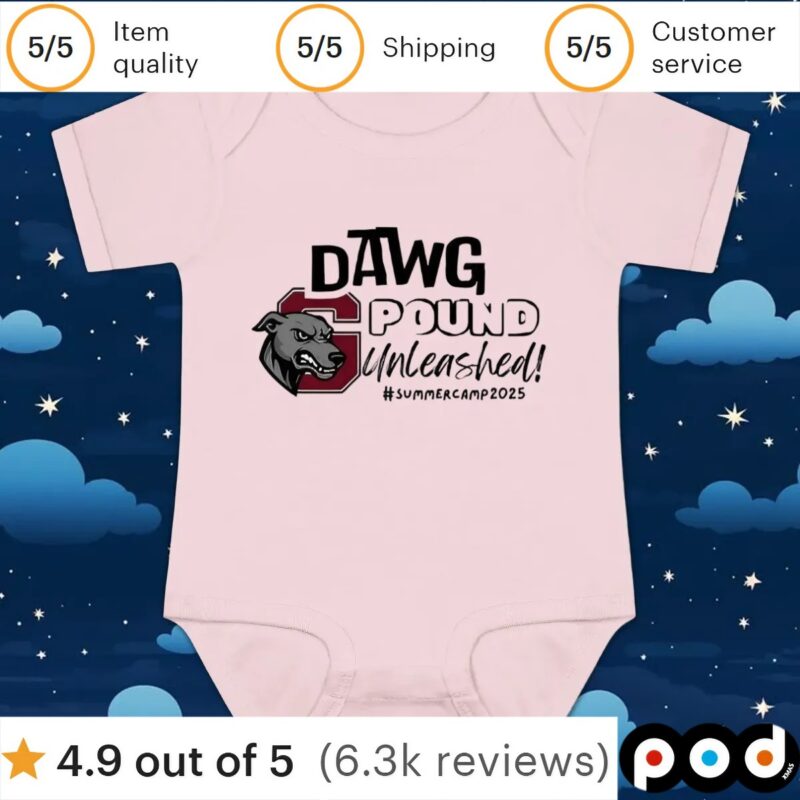Dawg pound unleashed summer camp 2025 t shirt