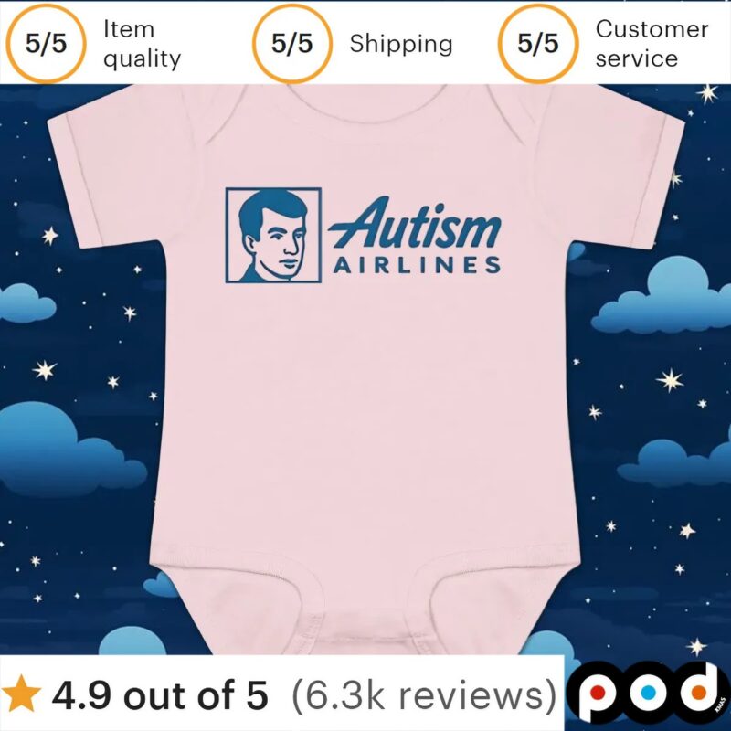 Autism Airlines t shirt