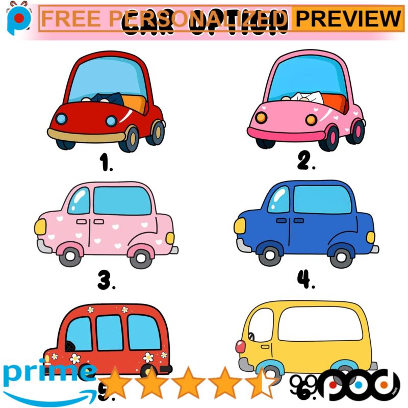 Drive Safe Daddy Personalized Father's Day Baby Face Drive Car Visor Clip