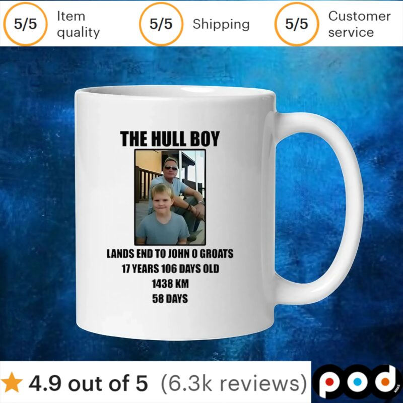The hill boy lands end to John O’groats 17 years 106 days old 1438 km 58 days t shirt