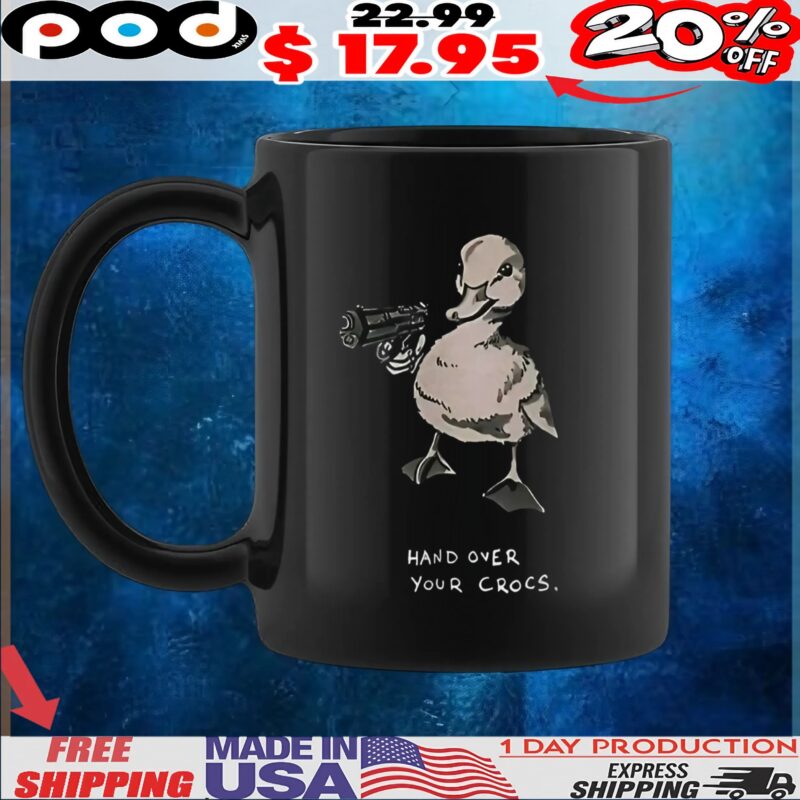Duck hand over your crocs t shirt