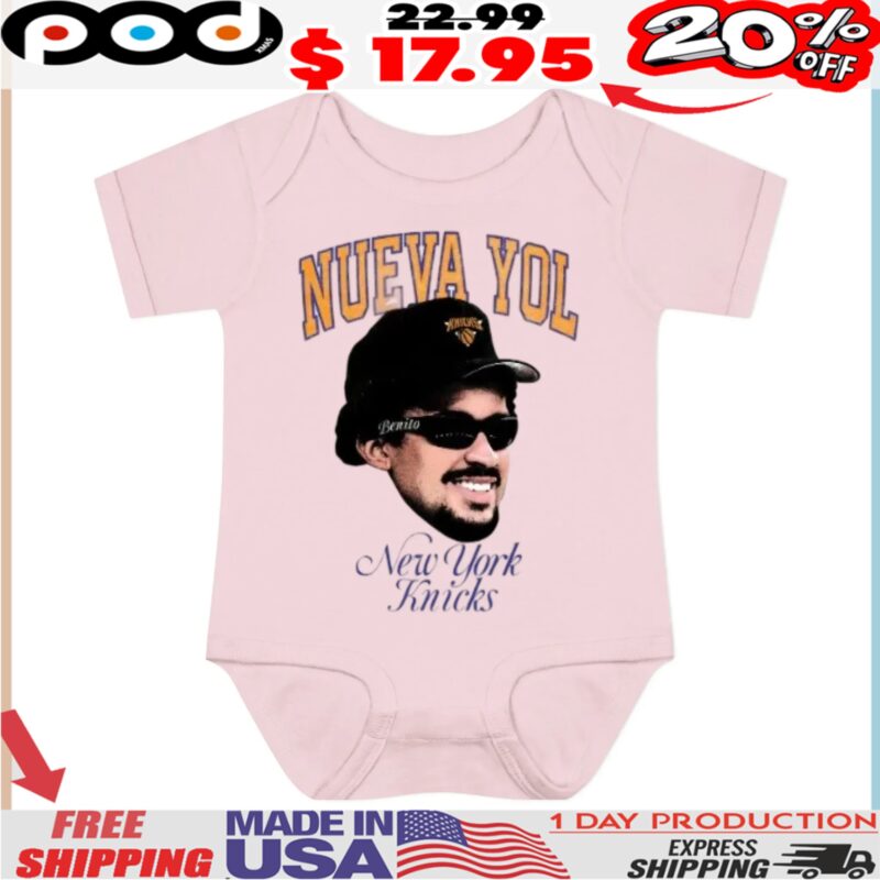 Nueva Yol Benito New York Knicks Bad Bunny Big Face Shirt Nueva Yol Benito New York Knicks Bad Bunny Big Face Shirt