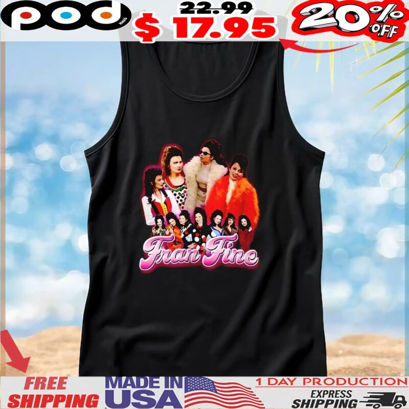 Fran Fine Fashions collage t shirt