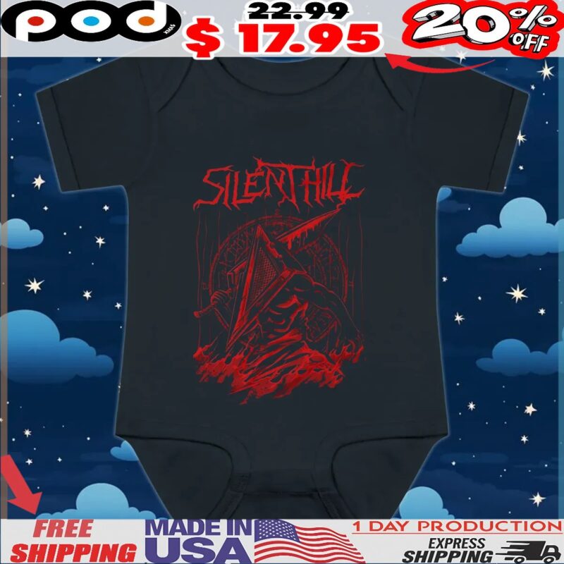 Silent Hill Red Thing Metal T Shirt Silent Hill Red Thing Metal T Shirt