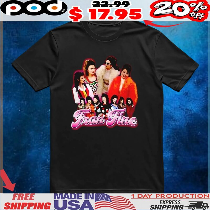 Fran Fine Fashions collage t shirt
