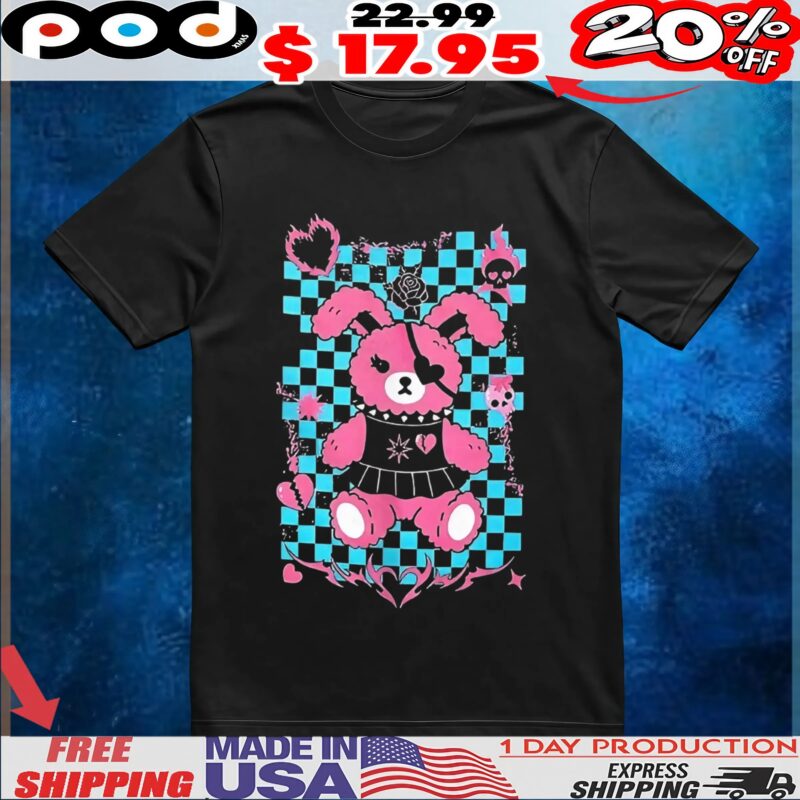 Bunny goth stuffed t shirt
