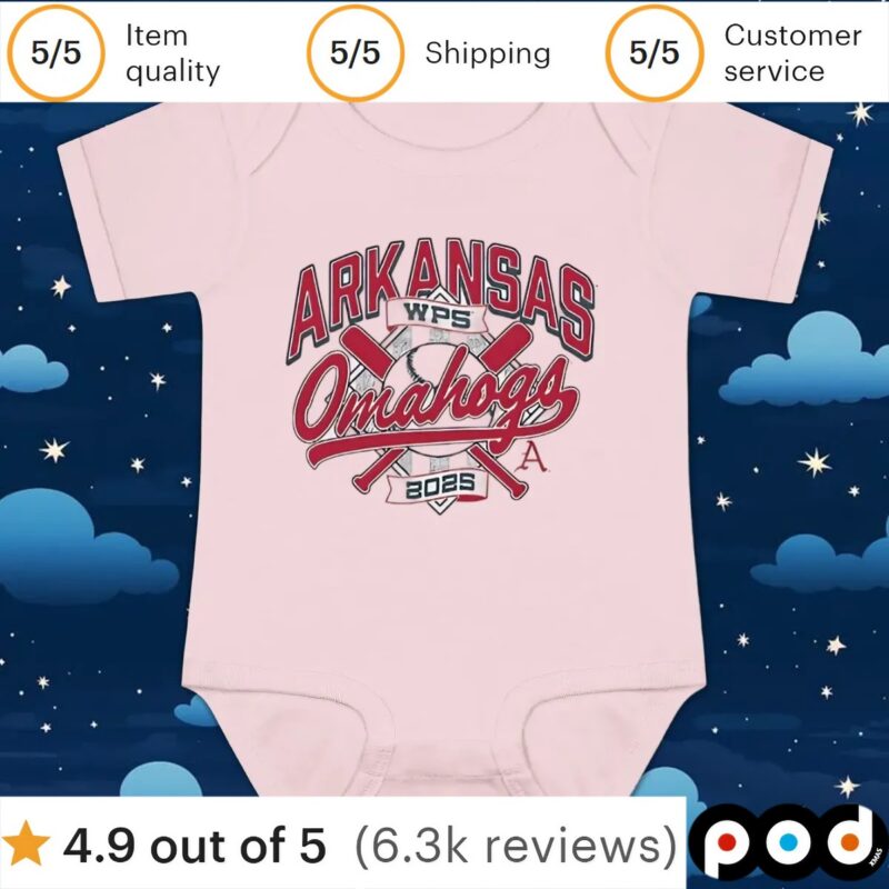 Arkansas Razorbacks Omahogs 2025 t shirt