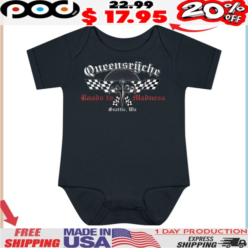 Queensryche Roads To Madness Seattle, Wa T Shirt