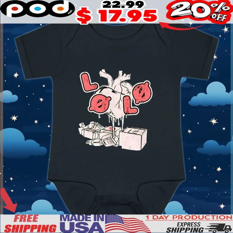 Heart robot t shirt