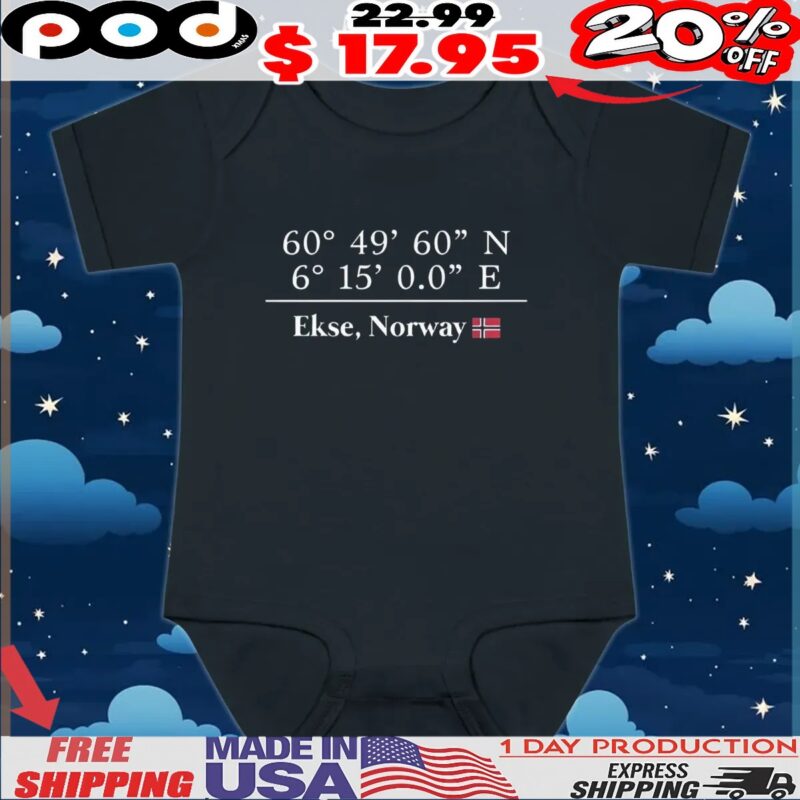 Ekse Norway t shirt