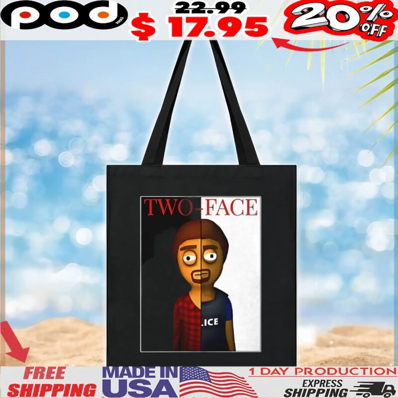 Benji Coleman two face t shirt