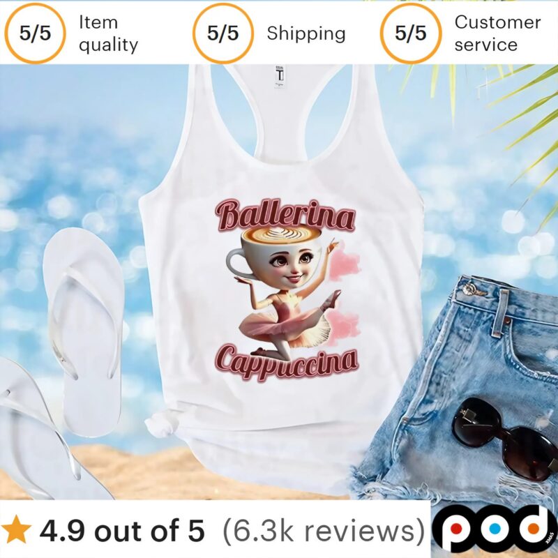 Ballerina Cappuccina t shirt