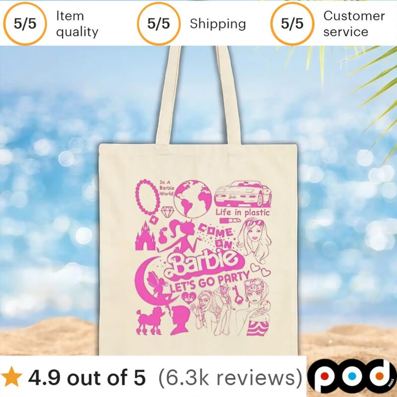 Barbie let’s go party come on t shirt