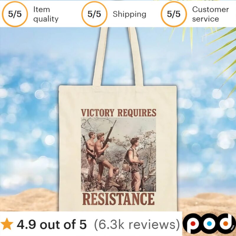 Victory requires resistance t shirt