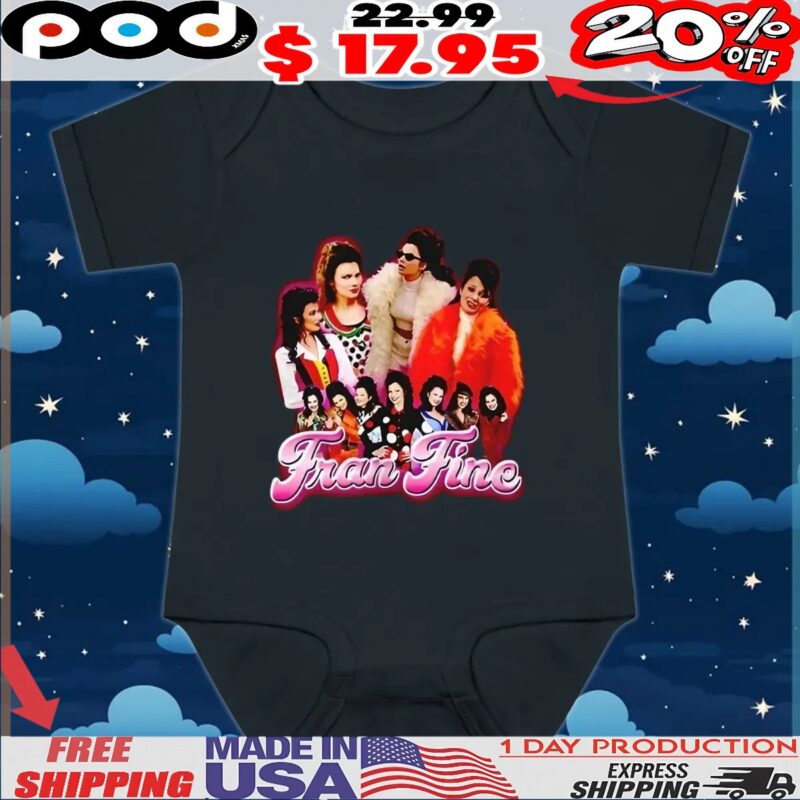 Fran Fine Fashions collage t shirt
