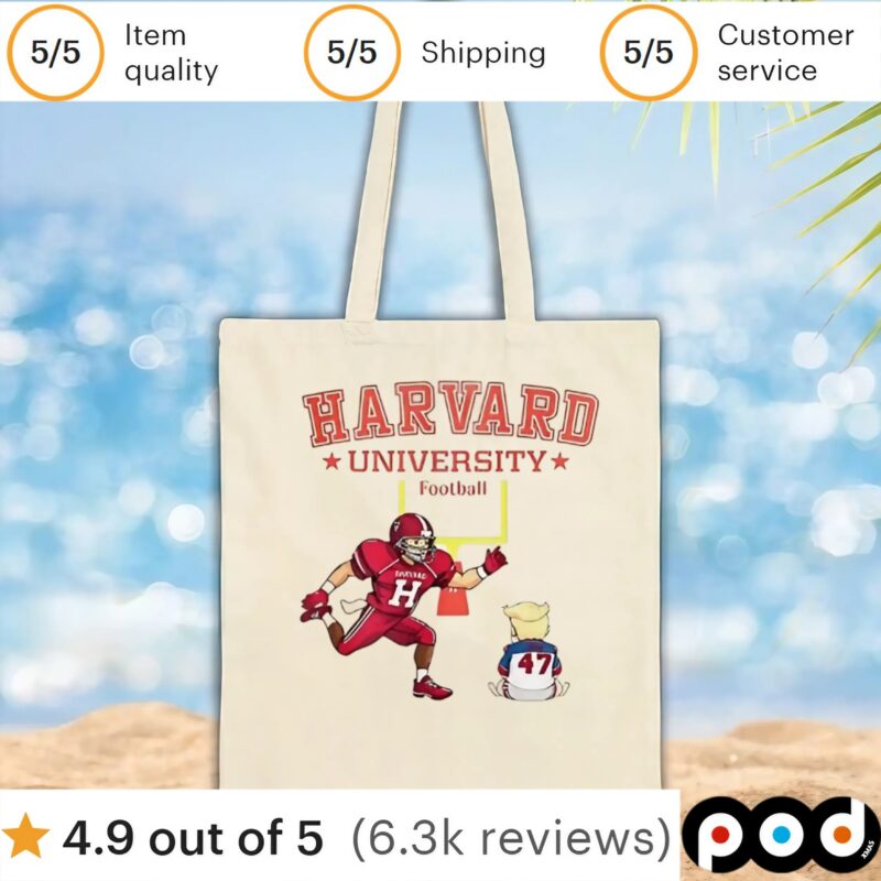 Harvard University football Trump t shirt