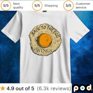 1979 Paul McCartney and Wings Back to the Egg T Shirt
