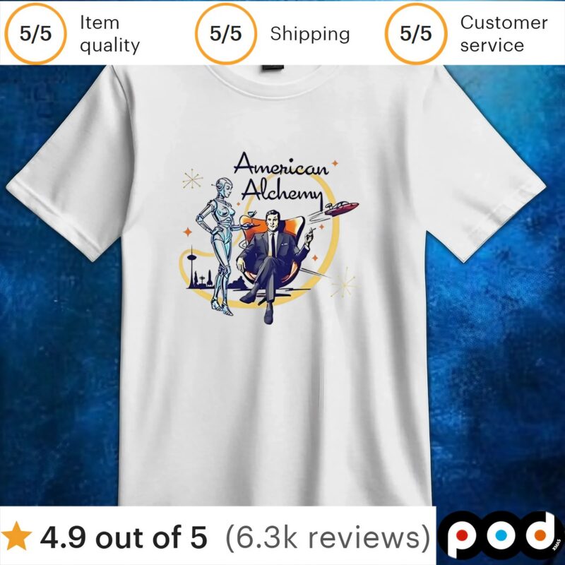 American Alchemy Atomic Age t shirt