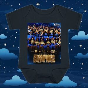 2024-25 NBA Champions Oklahoma City Thunder Won Poster T Shirt