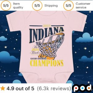 2025 Indiana The Finals Eastern Conference Champions t shirt