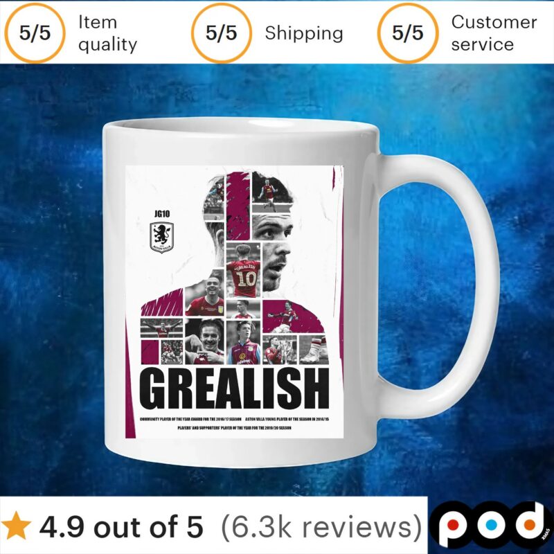 Jack Grealish and his time at Aston Villa Poster T Shirt