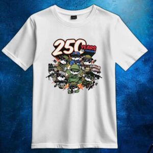 250 years of freedom t shirt