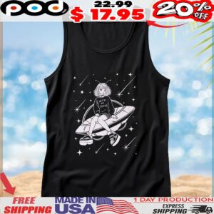 Girl Need My Space Spaceship T Shirt