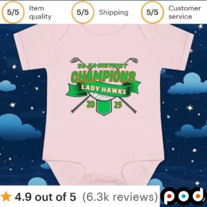 32-5A Girls District Champs t shirt